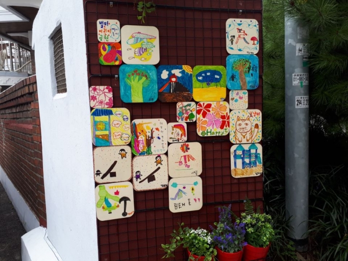 축제에서 '내가 만든 벌터 어린이 공원' 작품이 공원에 계속 전시된다.