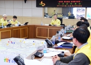 조무영 수원시 제2부시장이 ‘2019 재난대응 안전한국훈련(토론훈련)’을 주재하고 있다.