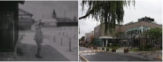 왼쪽은 ‘수업료’ 영화 중에서 우시장 캡처, 오른쪽 사진은 팔달노인복지관