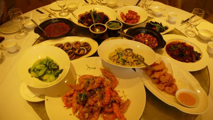 <사진> 중국 상해 여행 중 먹은 음식들. 여행의 큰 재미 가운데 이걸 빼놓을 순 없다.