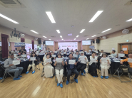 금곡동-이도2동 주민자치회 자매결연 체결 단체사진