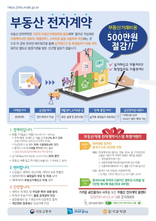 '부동산 전자계약 시스템'도입 3월 시행_1