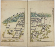 '정리의궤' 행궁전도에 있는 별주와 장춘각