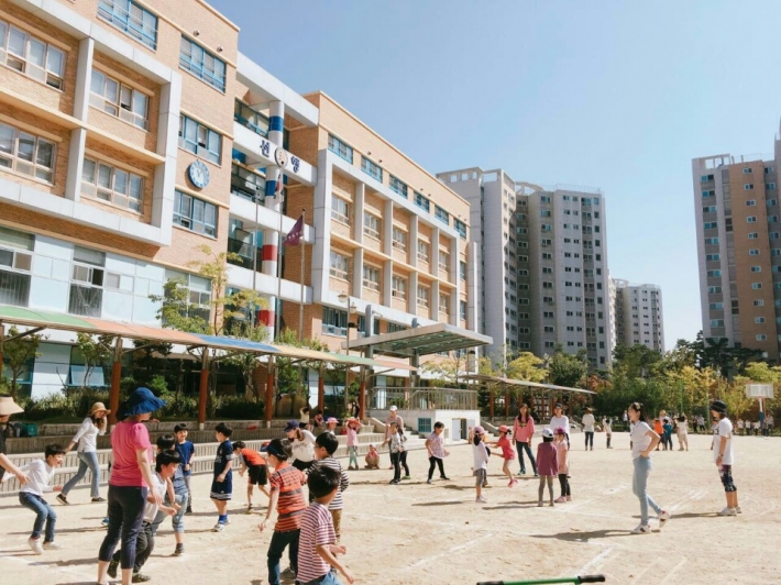 2017년 전래놀이가 열린 모습. 전래놀이가 오랫동안 이어지길 바란다