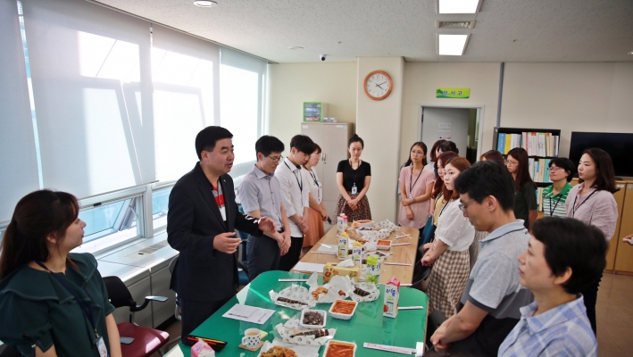 장안구청장 사회복지과 방문