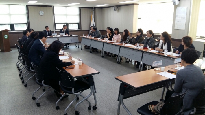 수강생과 함께하는 간담회