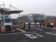 주차장 입구