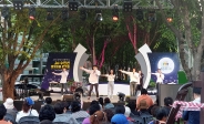 수인선 별빛마을 음악회에서 수원시립공연단이 공연하고 있는 모습