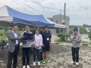 수원시 공무원들이 2019년 경기도 지적측량 경진대회에서 최우수상을 수상했다.