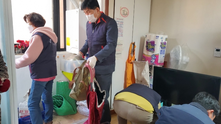 구운동, 지역사회보장협의체, 청소, 방역, 봉사 