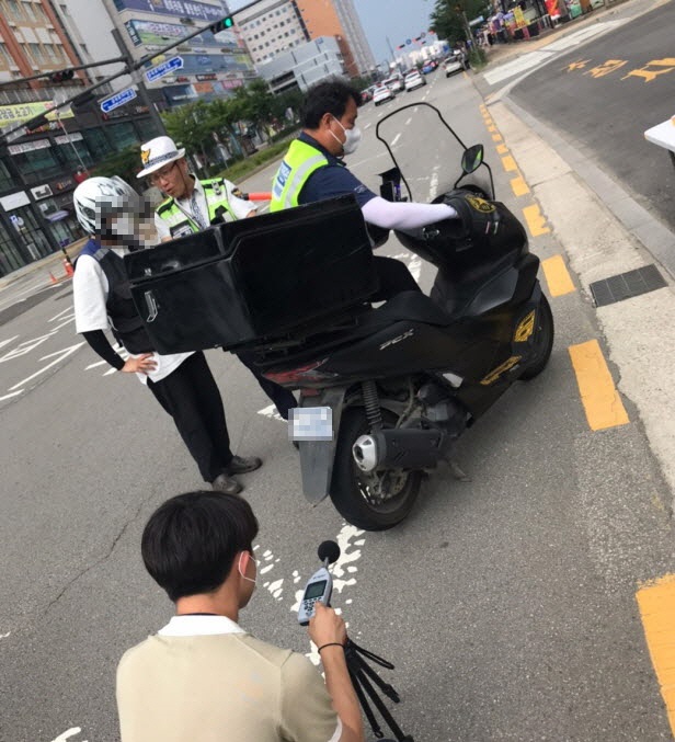 2022 상반기 불법 이륜자동차 합동 집중 단속