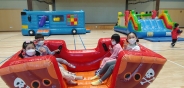 체육관을 활용한 유치원 놀이 활동