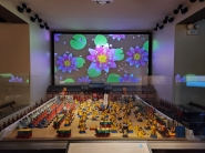 수원화성박물관 2층 화성문화실, 봉수당 진찬연 모습.