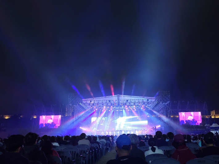 2022 수원화성 헤리티지 콘서트, 수원화성 연무대 특설무대에서 펼쳐졌다.