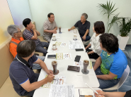 여주이씨 문중과 고유제 제복, 음식 준비 및 당일 고유제 추진사항을 논의하고 있습니다.