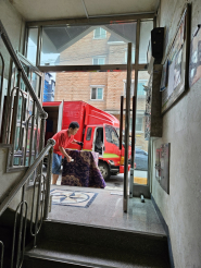 * 이사지원 활동 사진