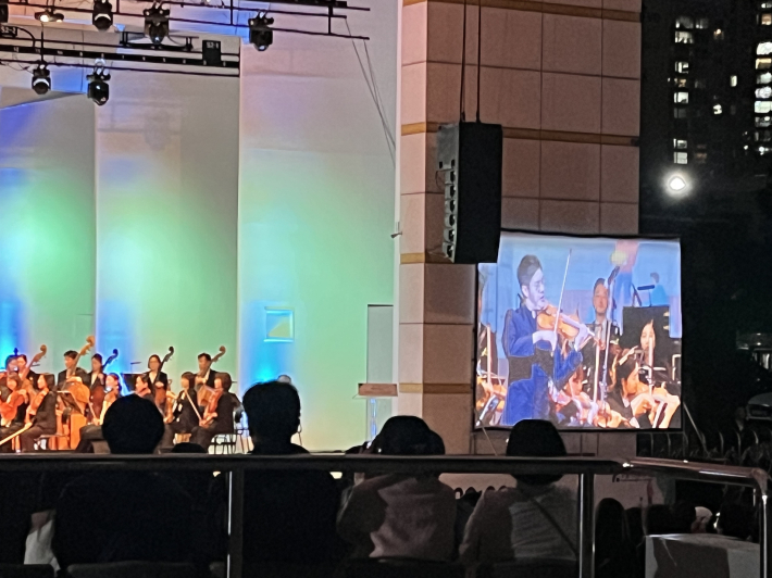 김덕우 바이올리니스트와 수원시립교향악단