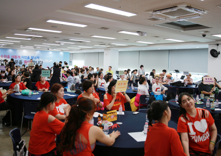 동아리 경연대회 전경