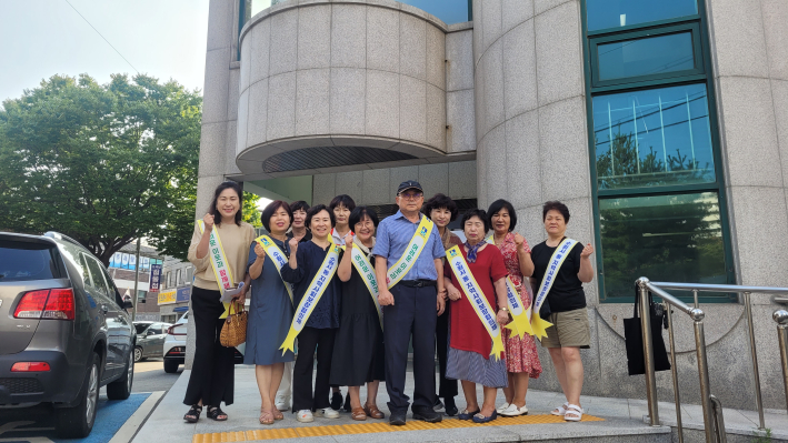  정자1동, 하절기 복지사각지대 집중 발굴을 위한 캠페인 진행
