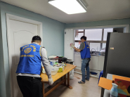 수원남부로타리클럽 국제로타리 3750지구 에어컨 설치 후원