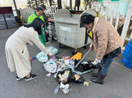 샘플링 실시 현장