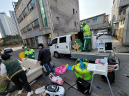 금곡동 무단투기지역 정화활동