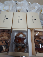 제주동백 수제쿠키 전달