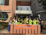 하나남의교회세계복음선교협회, 원천동행정복지센터에 김치 50박스(400kg) 전달