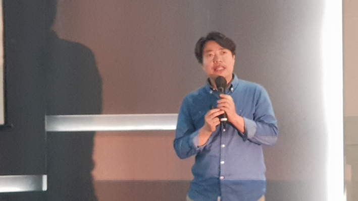 오제열 총감독이 정조대왕 능행차 공동재현 계획을 설명하고 있다. 