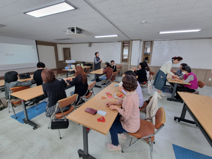 서둔동 체험형 EM친화교육 실시