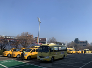 수원시와 수원남부·중부·서부경찰서, 한국교통안전공단 경기남부본부가 어린이 통학버스 합동점검을 하고 있다. 