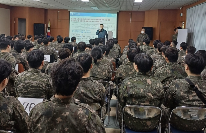 입북동 방위협의회 지역방위작계훈련 간식 지원