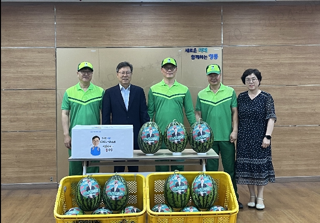 수원시 영통구 환경관리원 노고 격려