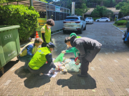 광교2동 공동주택 생활쓰레기 배출 점검