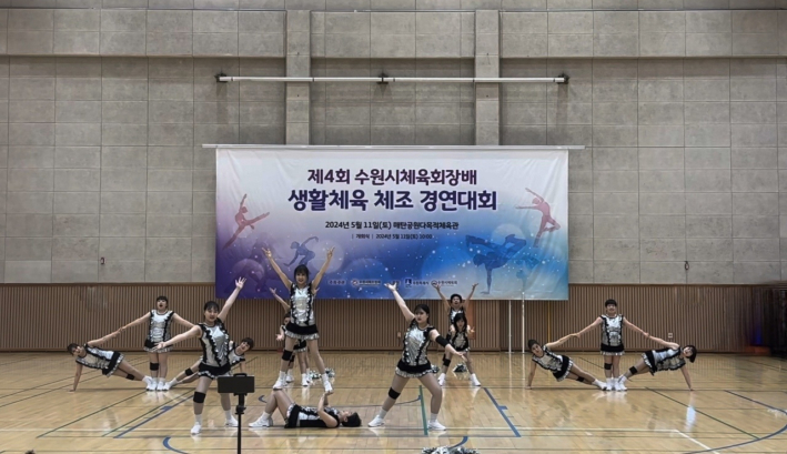 대상 수상팀인 헤라댄스 경연장면