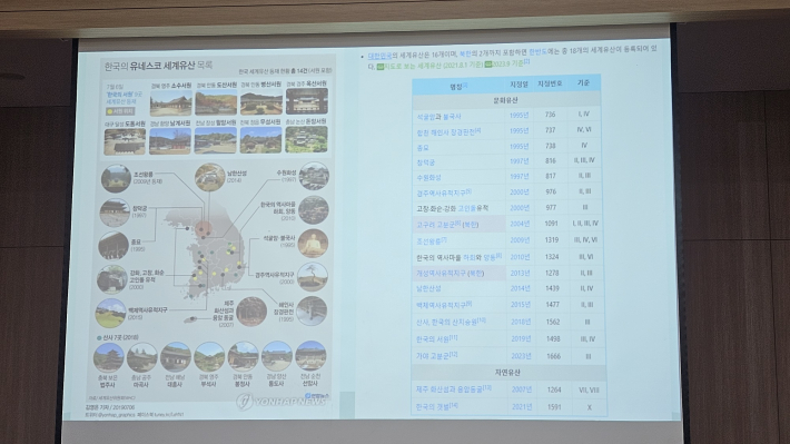 우리나라 세계유산이 이렇게나 많다구요?