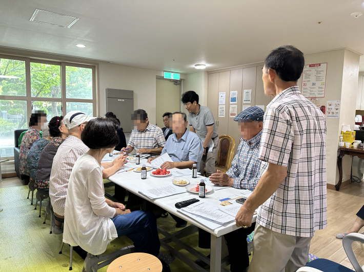화서2동 경로당협의회 월례회의 진행