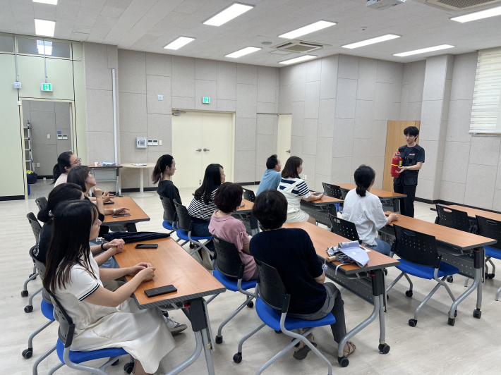 권선2동 자체 소방훈련