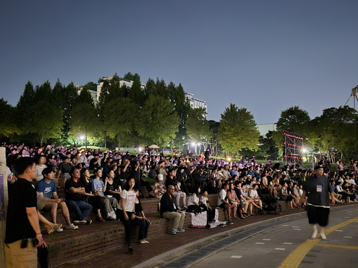 발레축제 메인공연이 열린 '제1야외음악당'무대 