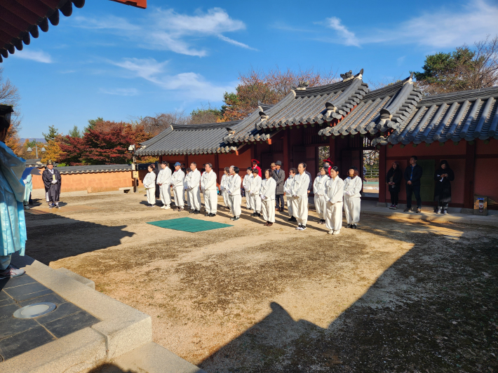 2024 수원화성축성장인명패봉안문화제, 성신사 고유제  