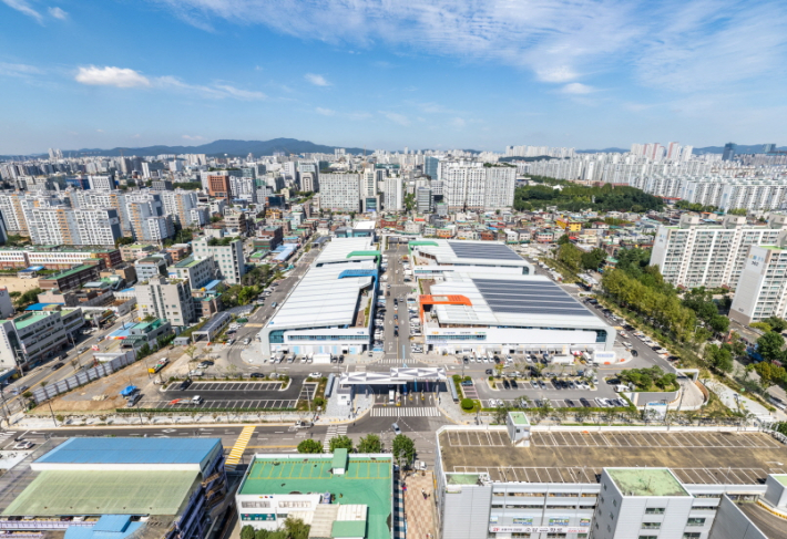 수원농수산물도매시장 전경
