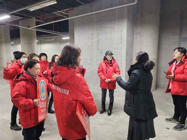 팔달구, 민방위 대피시설 합동점검으로  재난 대비 태세 강화