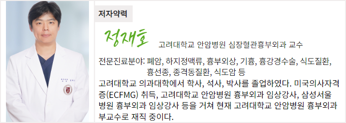 고려대학교 안암병원 심장혈관흉부외과 정재호 교수