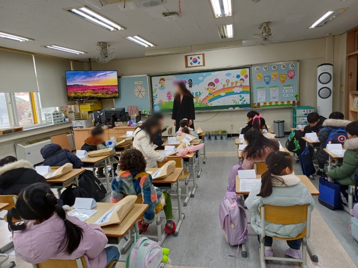 1-1반 교실 모습