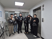 지난 10일, 가든버런티어 봉사단이 매산동에 설 명절 도시락을 전달했다.