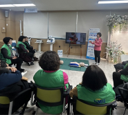 매탄3동 새마을부녀회 대상 심폐소생술 교육 실시