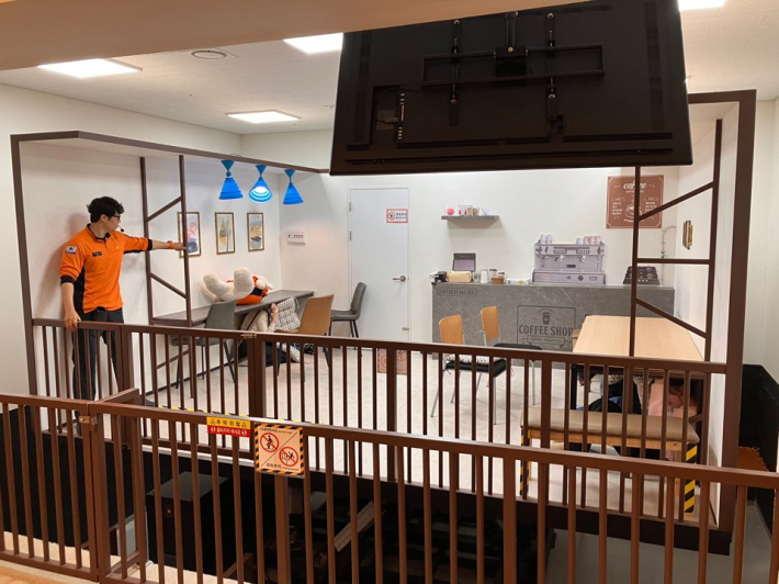 수원시 팔달구 공직자 안전체험관 실습 현장