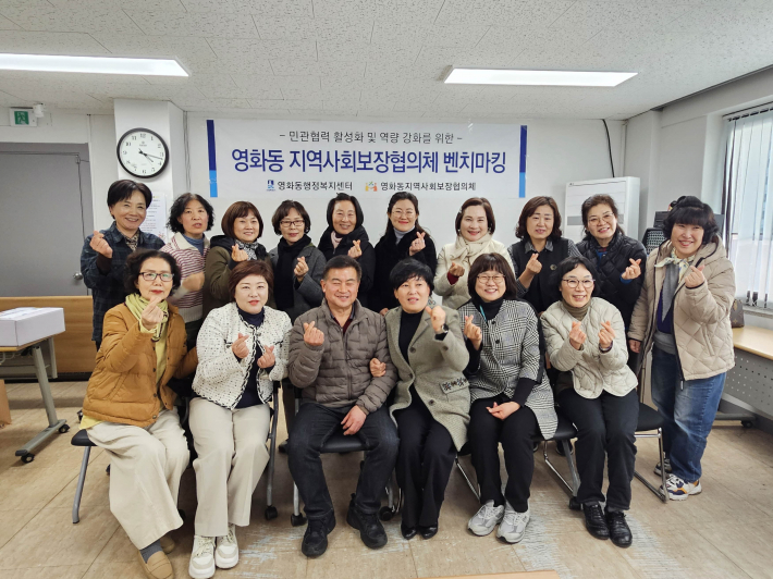 수원시 장안구 영화동 지역사회보장협의체, 우만2동 벤치마킹 추진