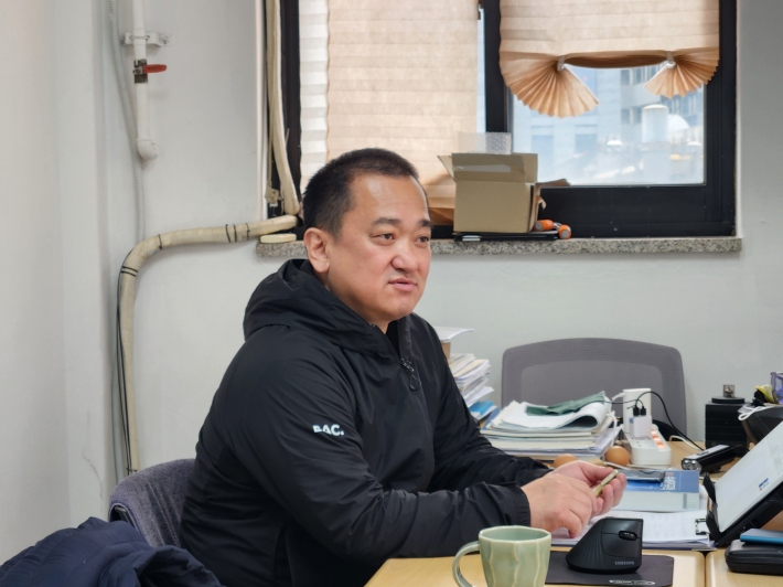 윤대표는 햇빛펀드를 운영과 사업의 진행과정에 대해 상세히 설명해줬다.