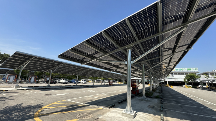 햇빛펀드를 통해 마련된 기금으로 운영되는 햇빛발전소